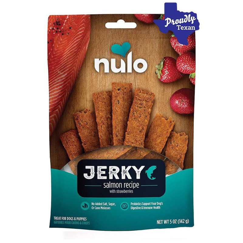 Nulo Freestyle Salmon Jerky Dog Treats 5 oz