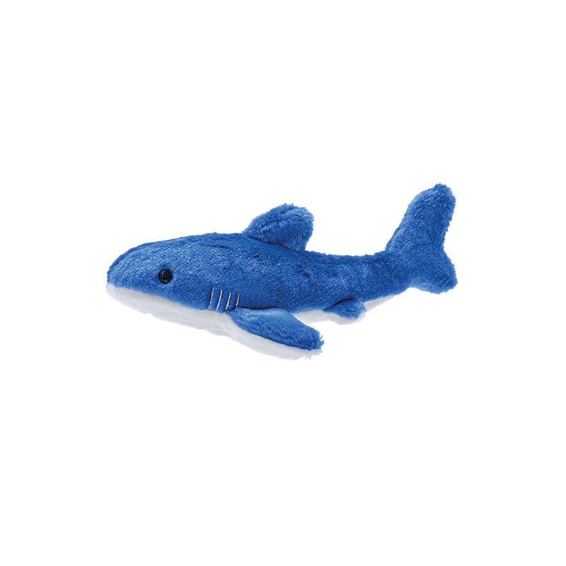 Fluff and Tuff Baby Bruce Shark Dog Toy X-Small 9 in