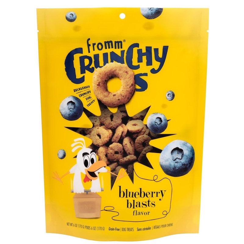 Fromm Crunchy Os Blueberry Blast Dog Treats 6 oz
