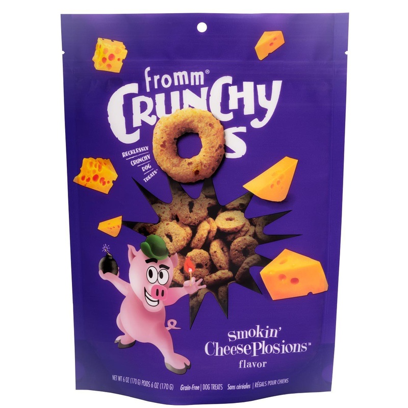 Fromm Crunchy Os Smokin’ Cheeseplosions Dog Treats 6 oz