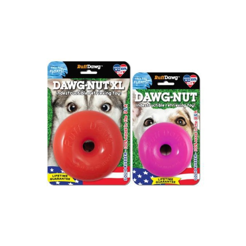 Ruff Dawg Indestructible Dawg-Nut Floating Dog Toy Large