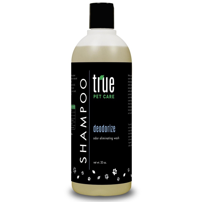 True Pet Care Deodorize Odor Eliminating Shampoo For Dogs & Cats 20 oz