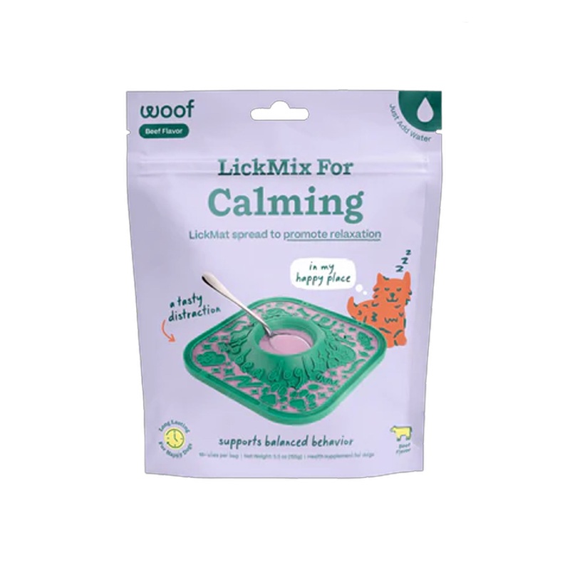 Woof Calming LickMat LickMix