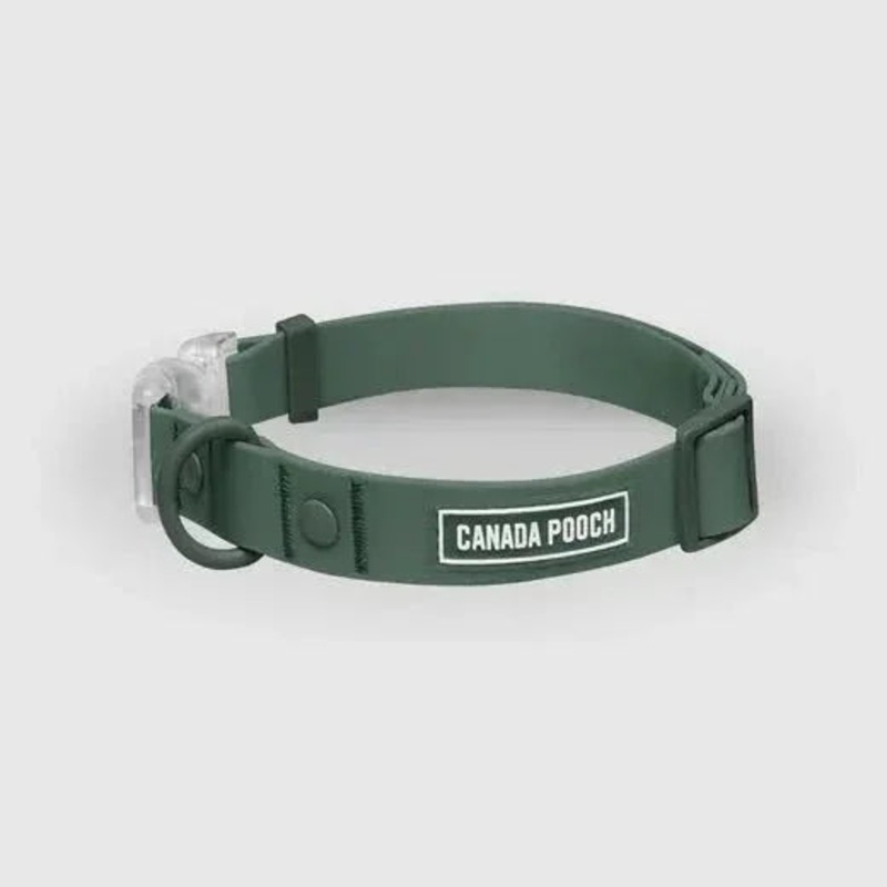 Canada Pooch Dog Waterproof Collar Small Black