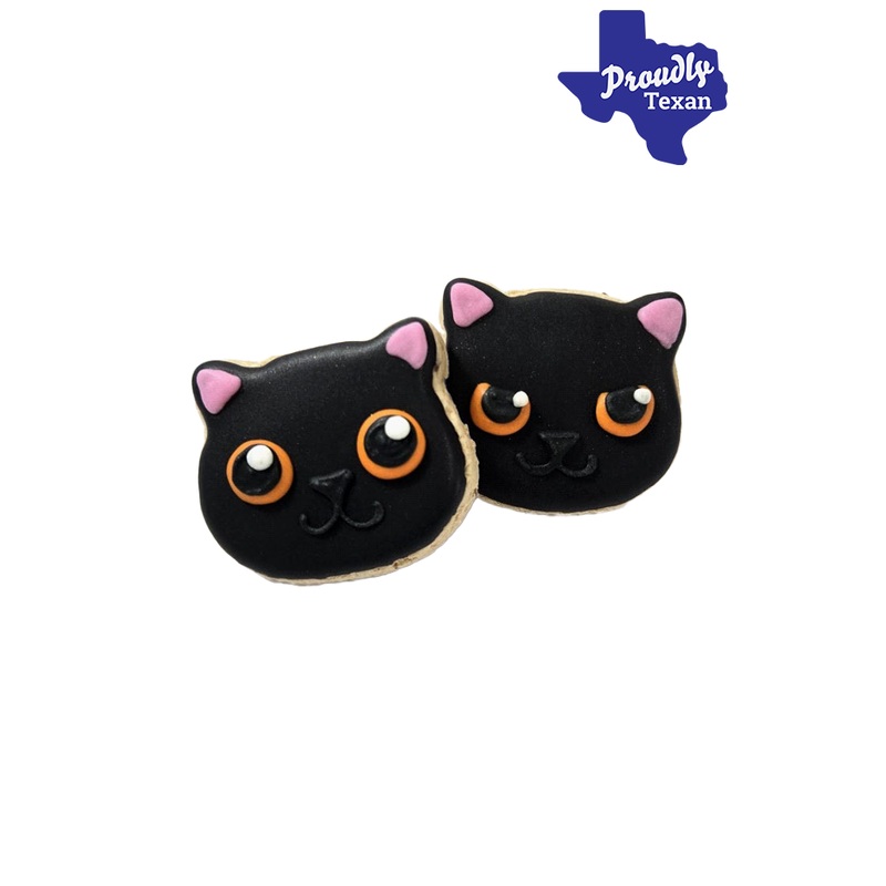 Doggie Express Halloween Black Cat Bakery Cookie Mini