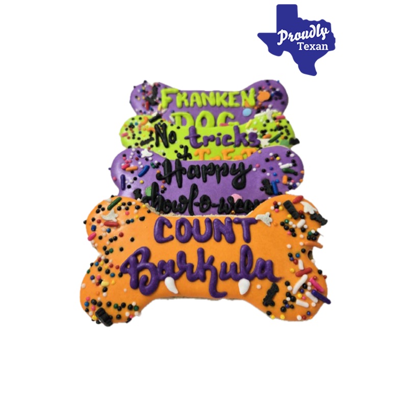 Doggie Express Halloween Bones Bakery Cookie Large