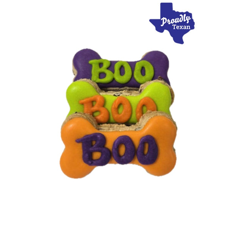 Doggie Express Halloween Boo Bone Bakery Cookie Mini
