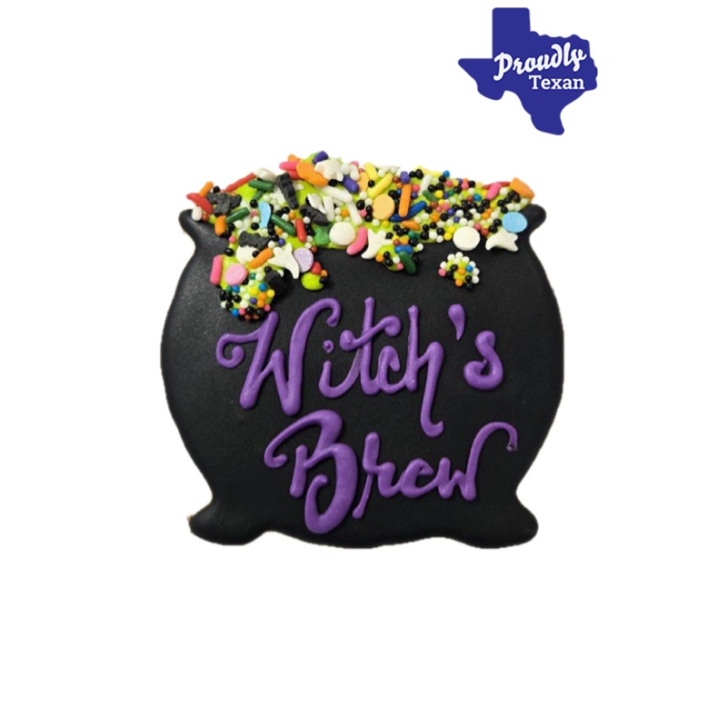 Doggie Express Halloween Cauldron Bakery Cookie Large