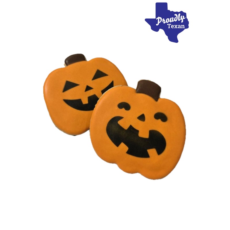 Doggie Express Halloween Jack O Lantern Bakery Cookie Mini