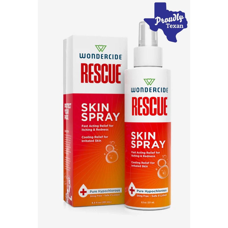 Wondercide Rescue Anti-Itch Skin Tonic Spray for Dogs and Cats 8.5 oz