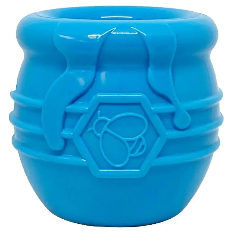 SodaPup PUP-X Honey Pot Dog Chew Toy Large Blue