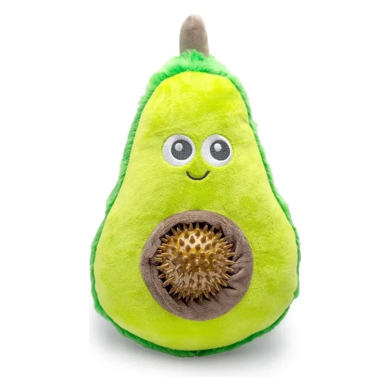 ThoozyPet Avocado Plush Dog Toy 11″