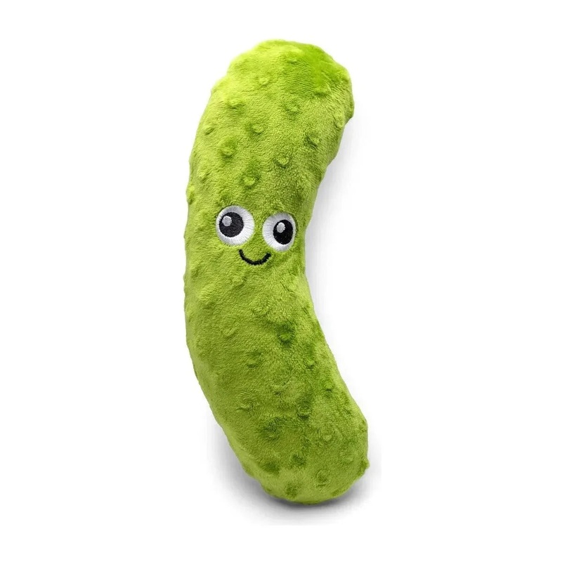 ThoozyPet Pickle Plush Dog Toy 10″
