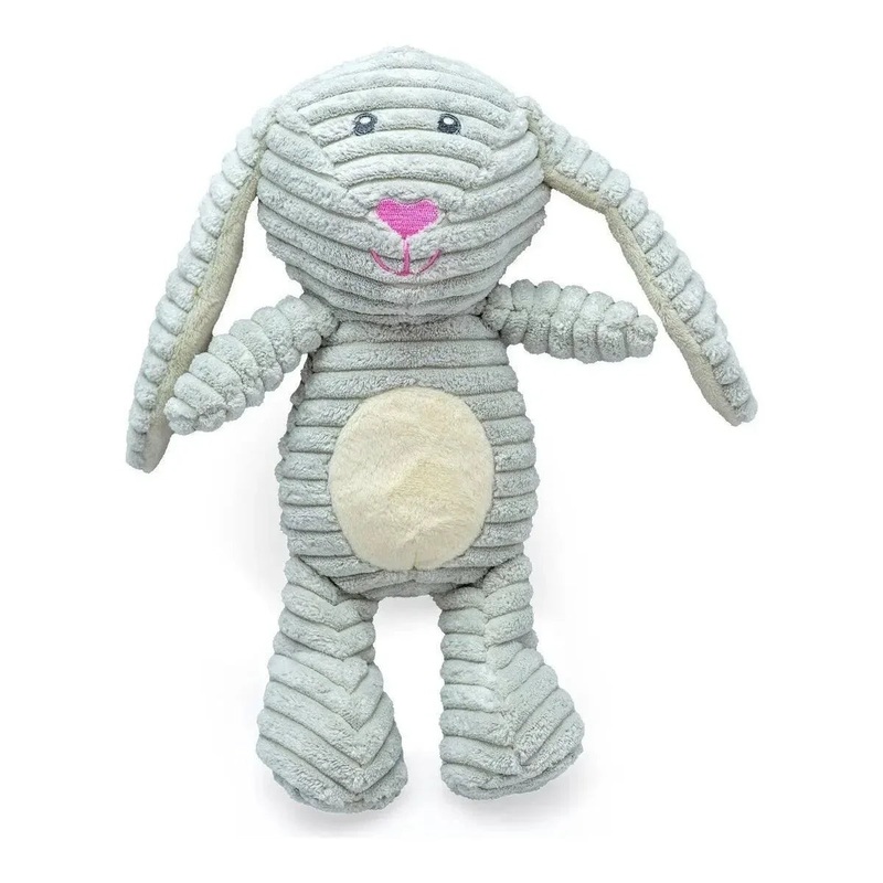 ThoozyPet Tuff & Cuddly Plush Dog Toy 12.5″ Bunny