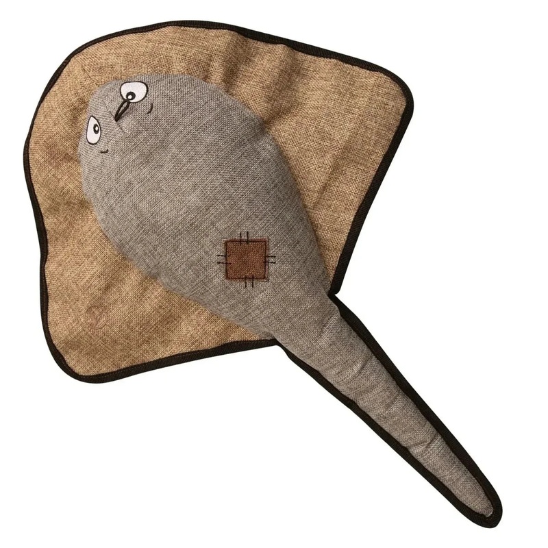 SnugArooz Sally the Stingray Plush Dog Toys with Ball