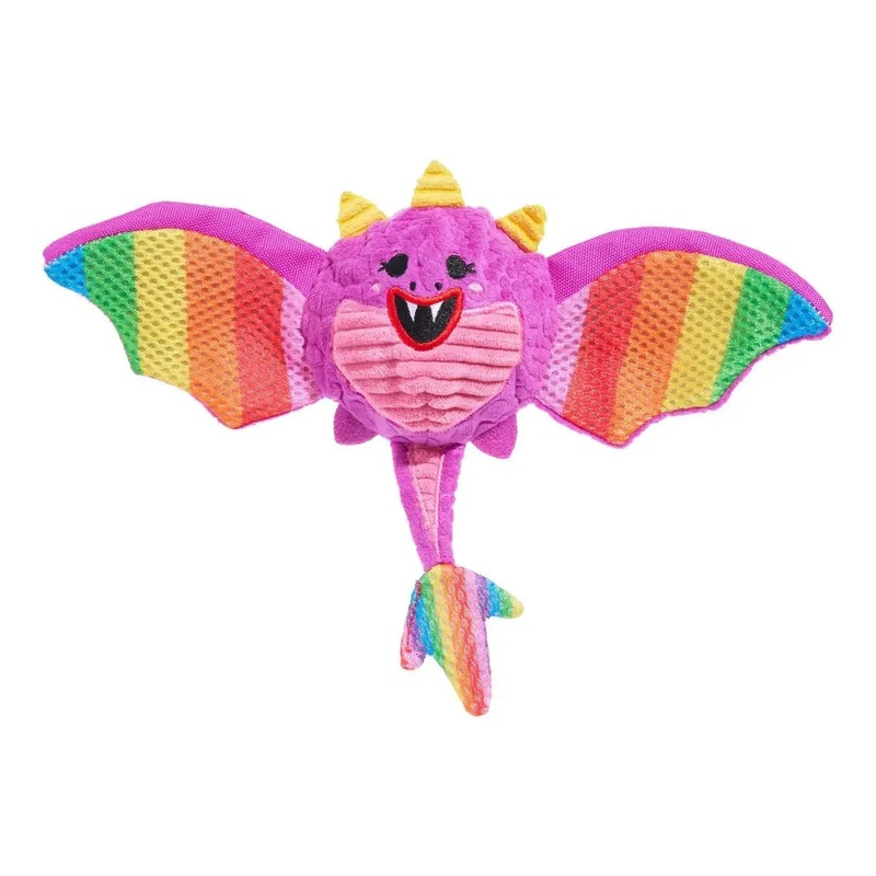 BARK Super Chewer Diva The Dragon Queen Plush Dog Toy