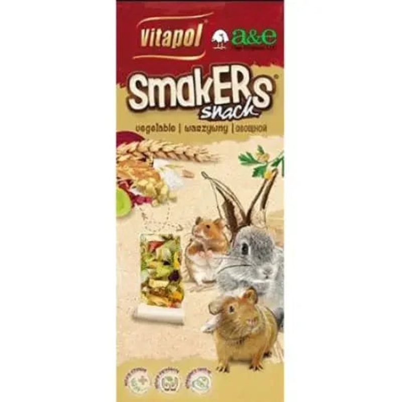 A&E Cage Company Smakers Vegetable Sticks for Small Animals