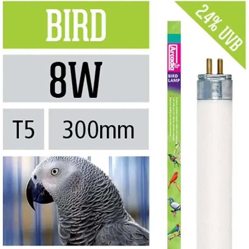 Arcadia 8w 12″ Mini Bird Bulb / Replacement Bulb