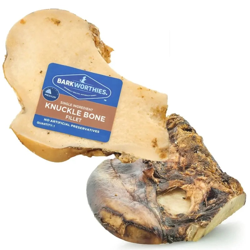 Barkworthies Beef Fillet Knuckle Bone Dog Treats 10ct