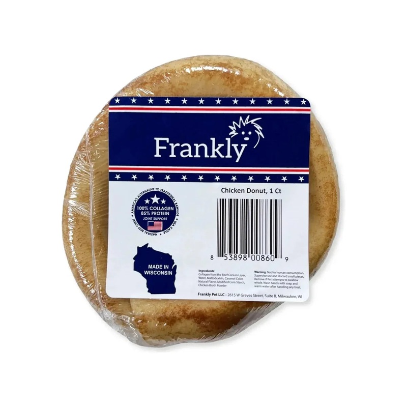 Frankly Pet Healthy Donut Chews for Dogs Natural
