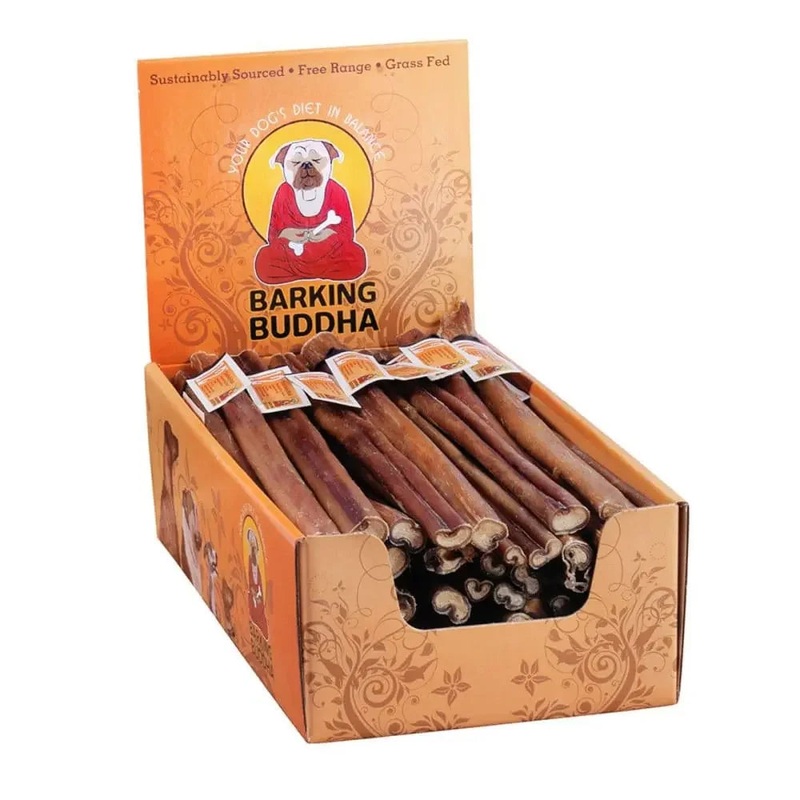 Barking Buddha Thick Bully Stick 12″ – Case of 50