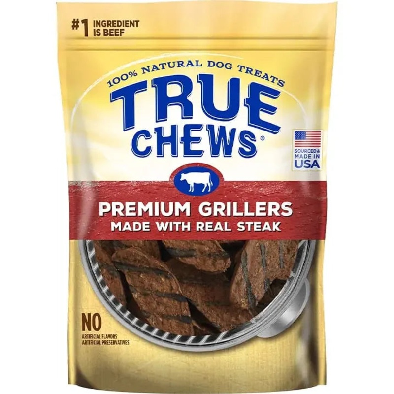 True Chews Premium Grillers Made With Real Steak 12 Oz