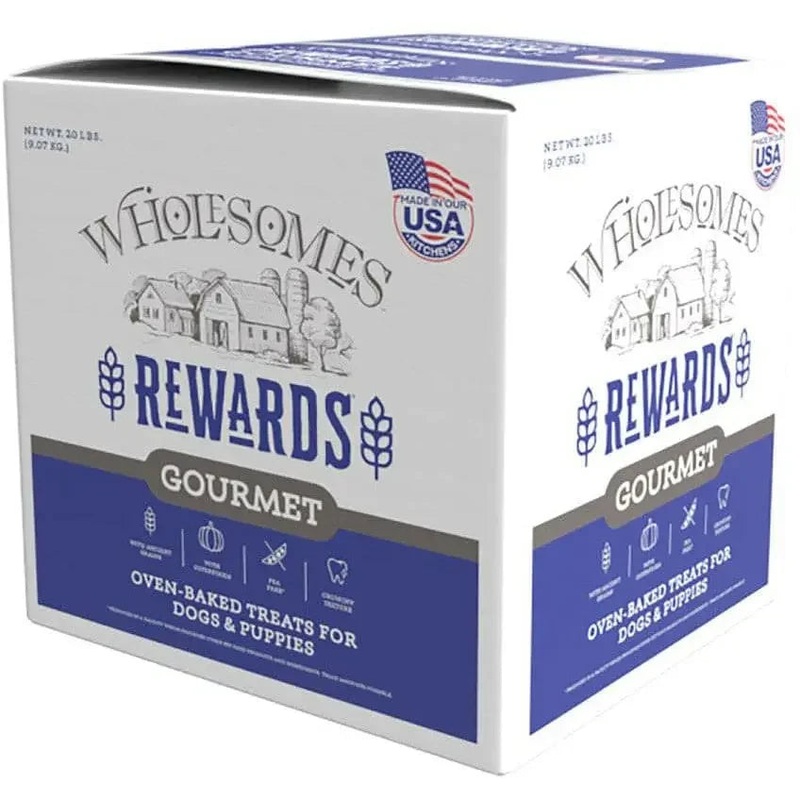 SPORTMIX Wholesomes Gourmet Rewards Biscuit Dog Treats Cheezy Bite 3 Lbs