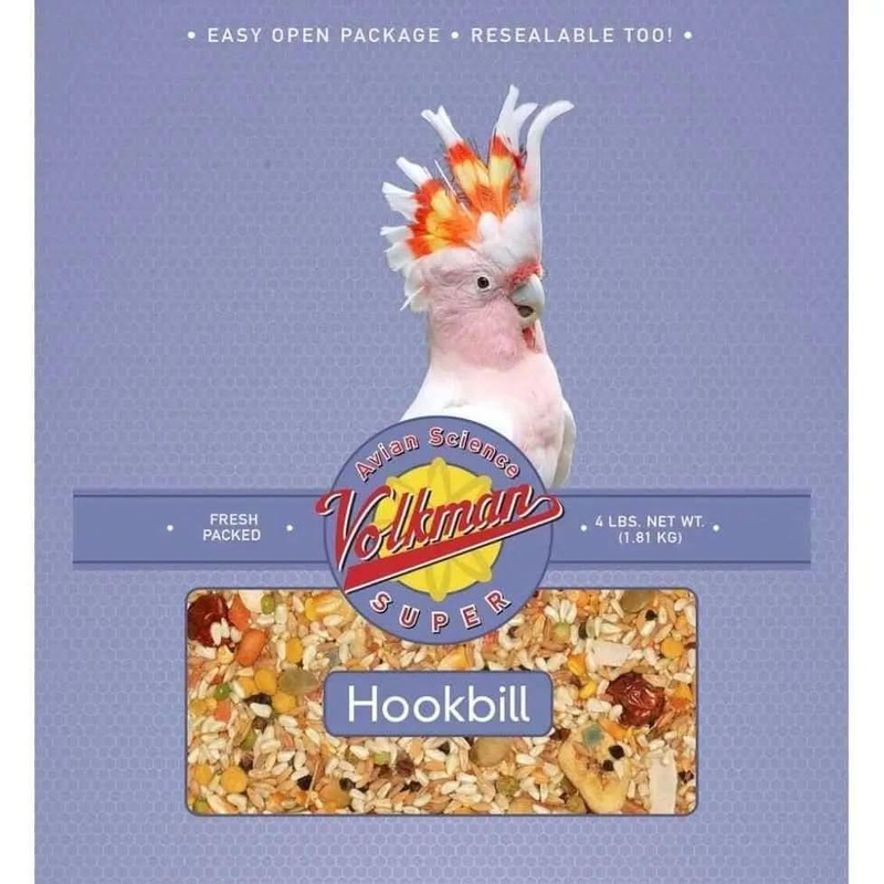 Volkman Seed Company Avain Science Super Hookbill Bird Treat 2 Lbs