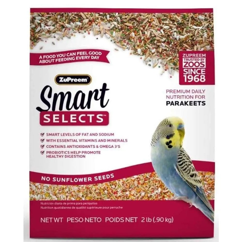 ZuPreem Smart Selects Bird Food for Parakeet 1ea/2 lb