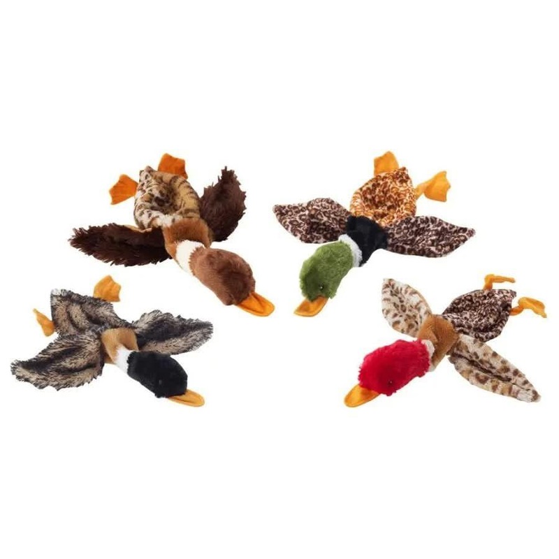 Skinneeez Barnyard Series Dog Toy Mallard Ducks Assorted