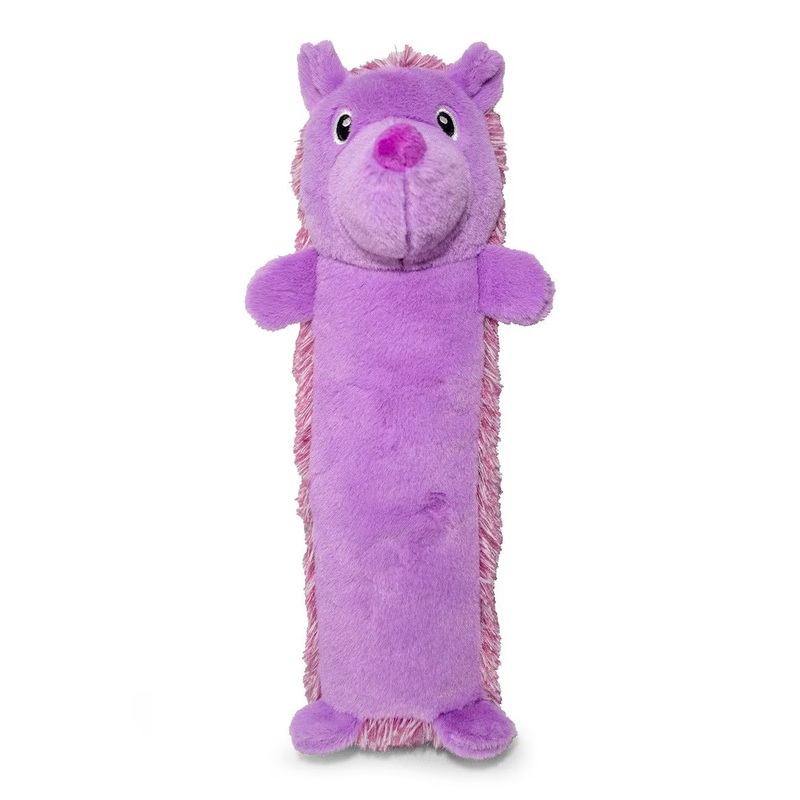 ThoozyPet Hedgehog Plush Dog Toy 13″ 5″ Purple