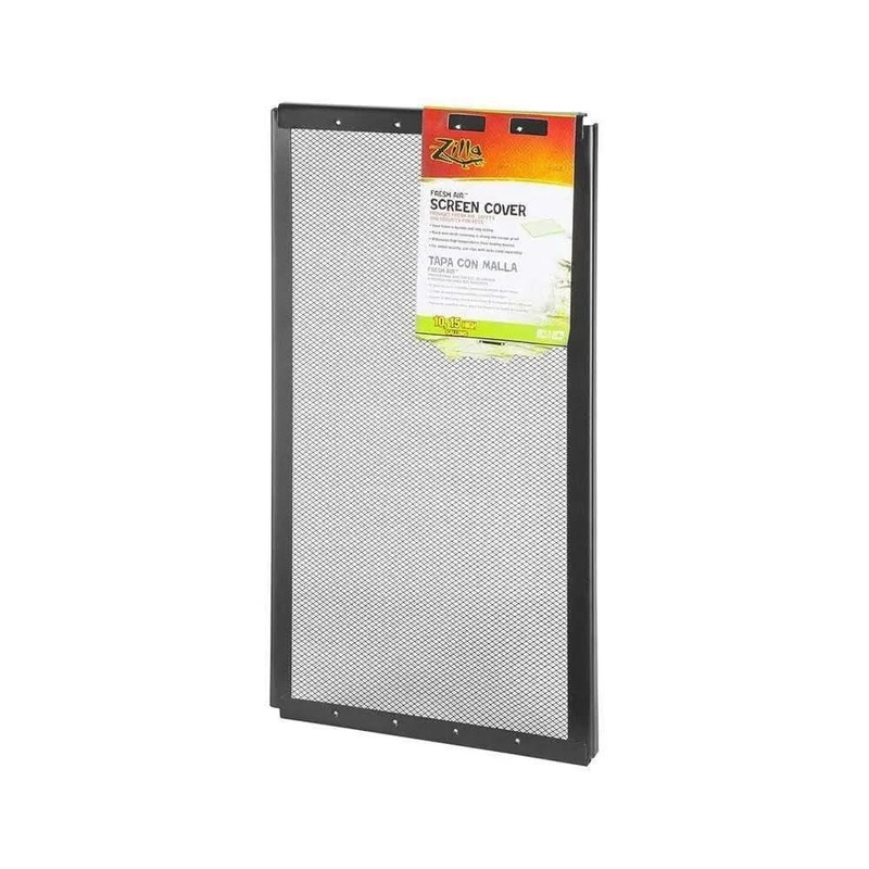 Zilla Solid Screen Cover Black Color 20 X 10 Inch