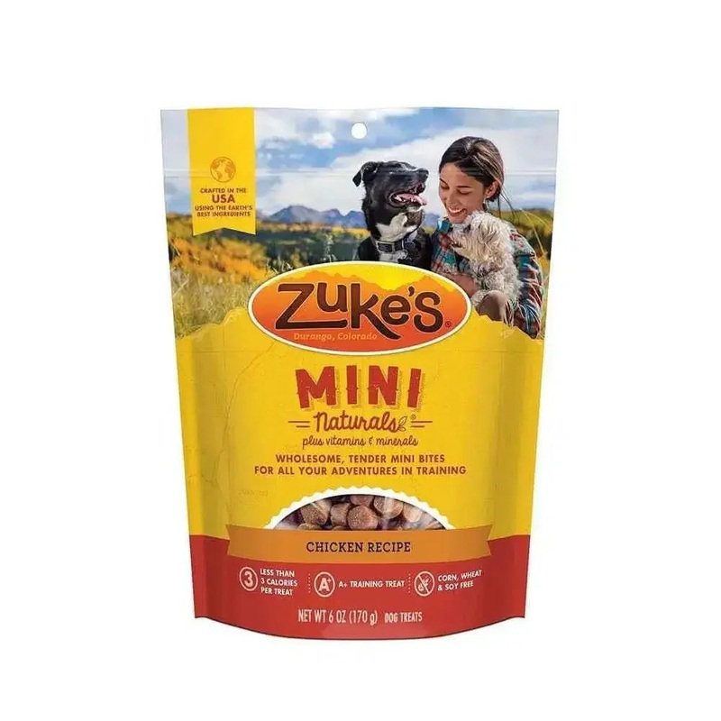 Zuke’s Mini Naturals Chicken Recipe Training Dog Treats 6 oz
