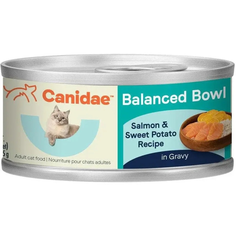 CANIDAE Balanced Bowl Wet Cat Food 24ea/3 oz Chicken & Pumpkin