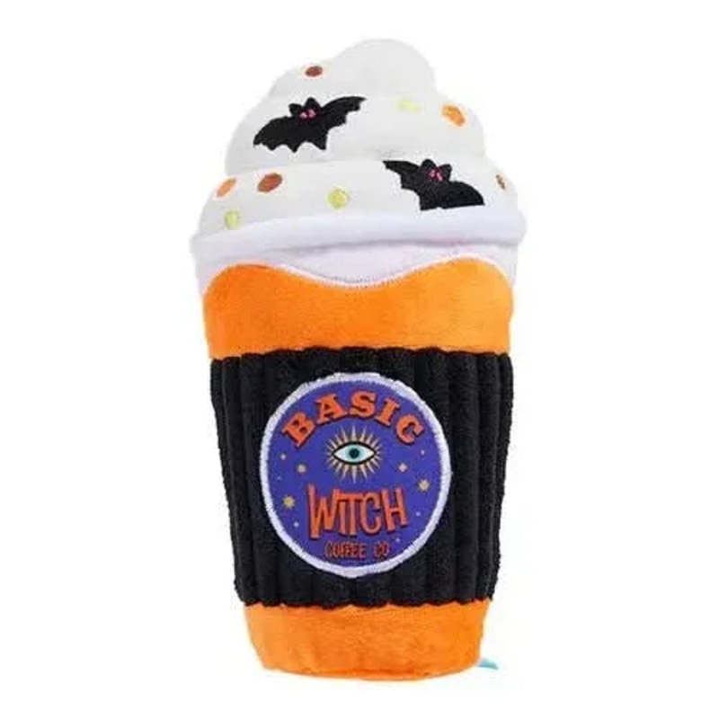 BARK Spooky Boo Brew Plush Dog Toy