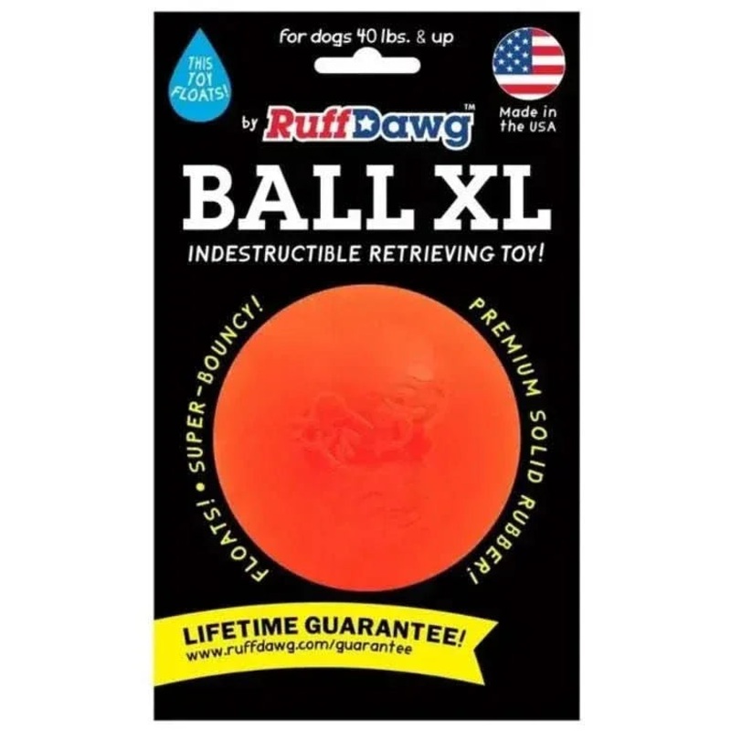 Ruff Dawg, Ball Tough Dog Chew Toy Ball S 2.5″