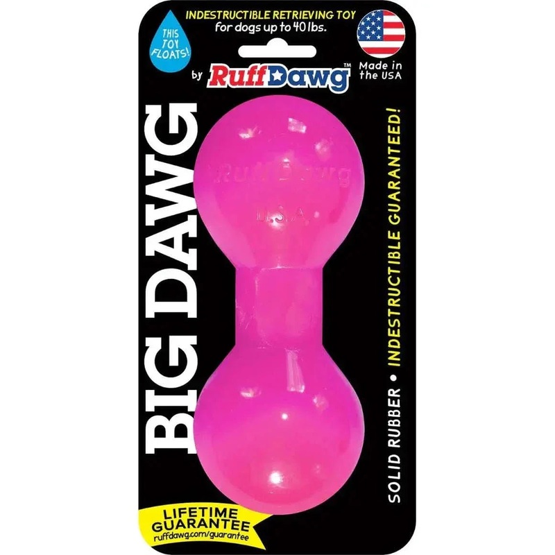Ruff Dawg, Big Dawg Barbell Tough Dog Chew Toy