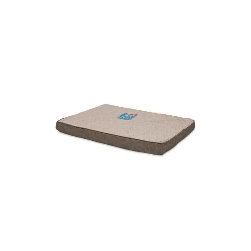 Aspen Pet Orthopedic Plush/Jacquard Dog Bed 36 X 27 X 3.5 Inch