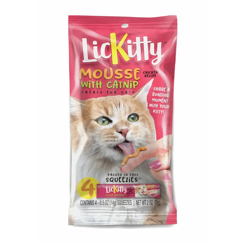 Against the Grain LicKitty Mousse with Catnip Treat Chicken
