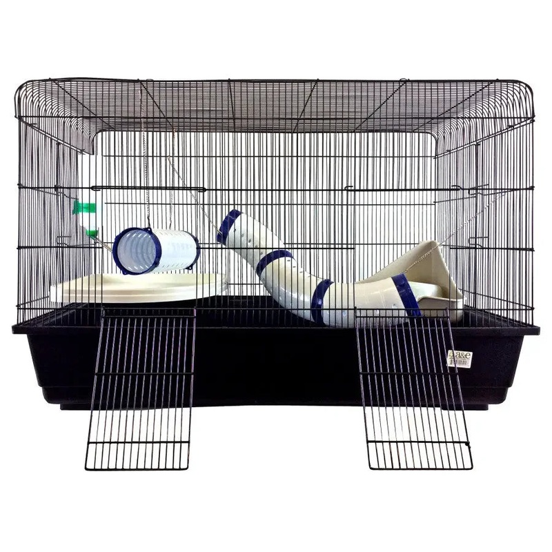 A & E Cages Deluxe Ferret Kit w/Tubes 39In X 21 in