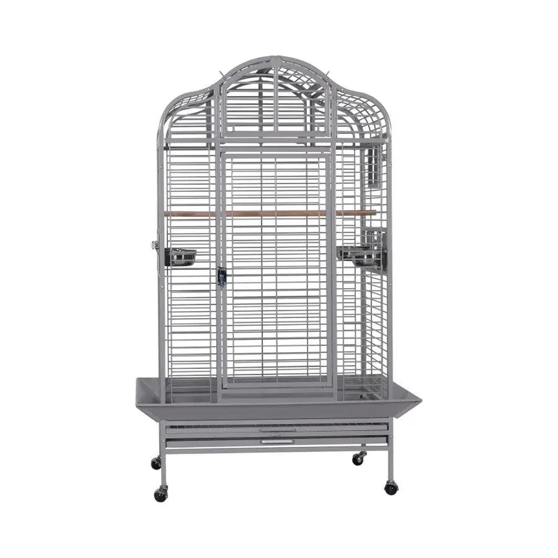 A & E Cages Majestic Parrot Cage 36In X 28In X 68 in Black