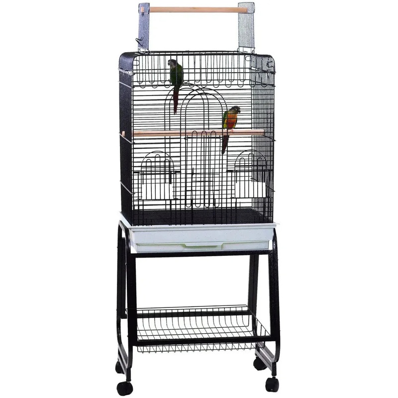 A & E Cages PlayTop Bird Cage with Removable Stand