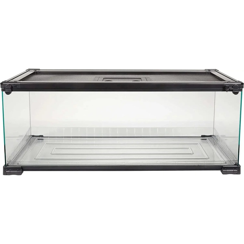 Zilla QuickBuild Terrarium with Easy Clean Bedding Tray 20x12x10
