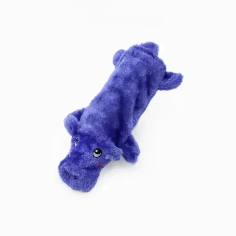 ZippyPaws Bottle Crusherz Dog Toys Hippo