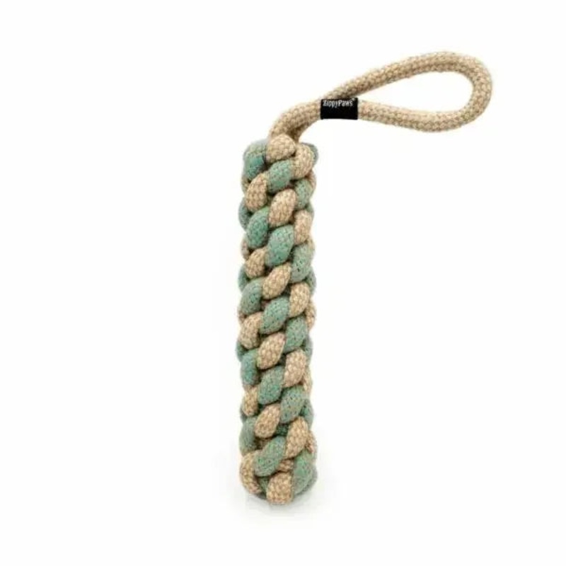 ZippyPaws ecoZippy Cotton and Jute Tug Dog Toys