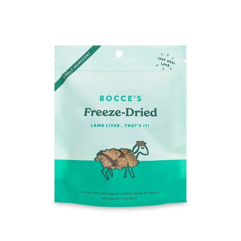 Bocce’s Bakery Liver Freeze Dried Pet Treats Lamb Liver
