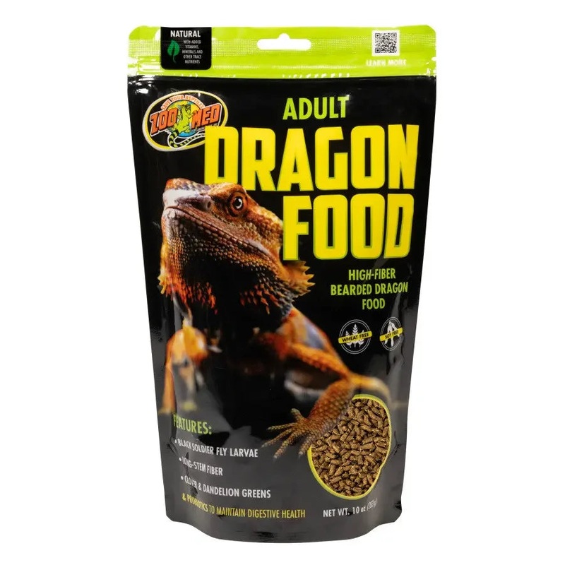 Zoo Med Adult High Fiber Bearded Dragon Food 1 oz