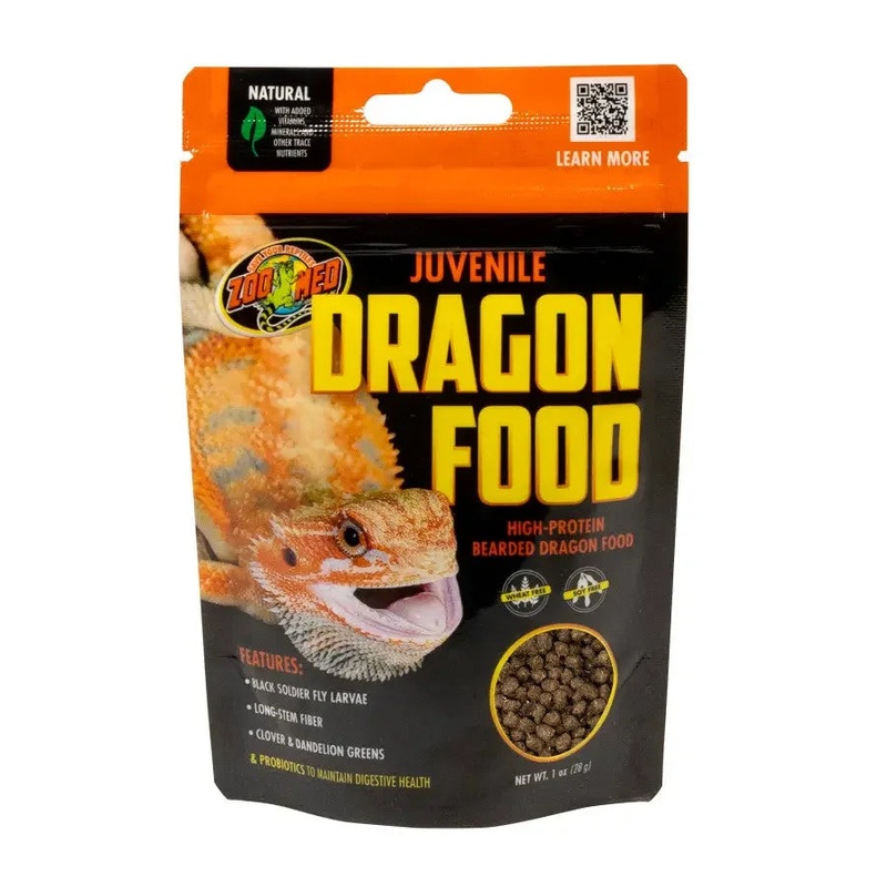 Zoo Med Juvenile High Protein Bearded Dragon Food 1 oz