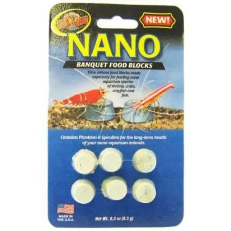 Zoo Med Nano Banquet Food Blocks