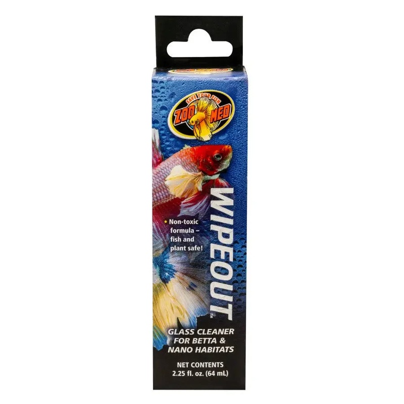 Zoo Med WipeOut Terrarium & Aquarium Glass Cleaner 2.25 oz